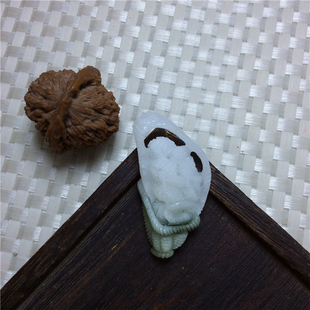 南阳独山玉天然玉石硕果累累挂坠吊坠 独玉俏色玉坠玉佩挂件颈链