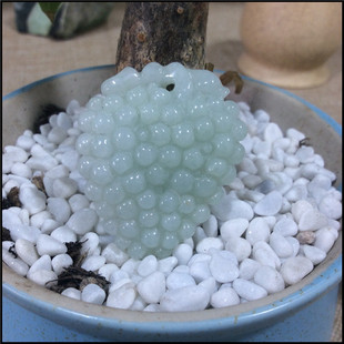 缅甸翡翠缅甸玉翠玉天然玉石A货硕果累累葡萄挂件吊坠挂饰毛衣链