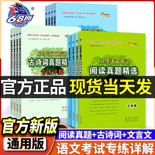 现货2025新版小学语文考试阅读