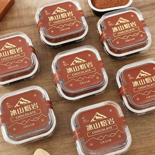 Акриловая коробка, подтягивающая квадратная форма, наклейка, мусс, популярно в интернете