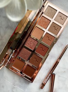 现货 小众Patrick ta2021夏季新品12色眼影盘四色眼线笔防水1代