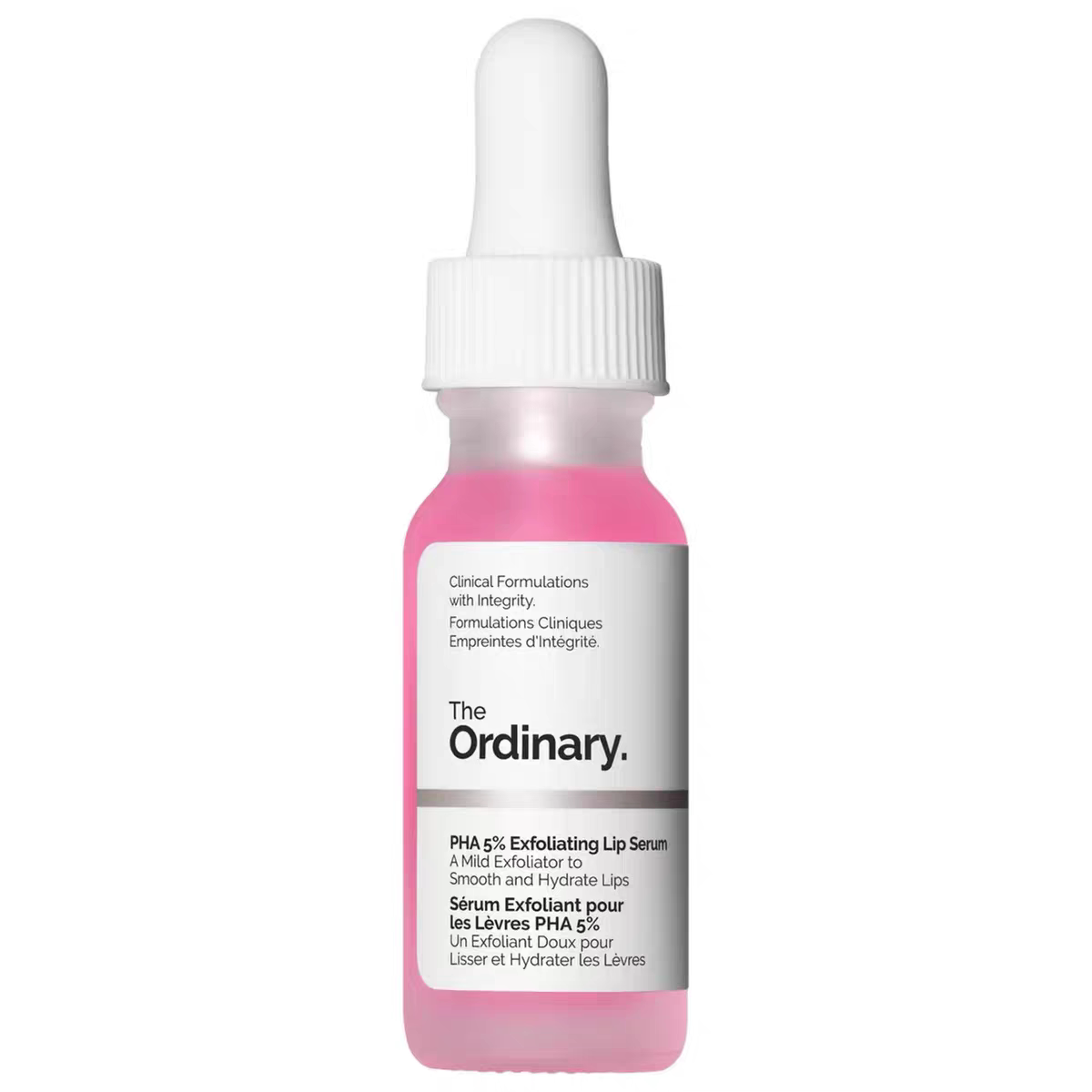 预*定 新款The Ordinary 5%PHA唇部精华保湿滋润去角质唇膏15ml