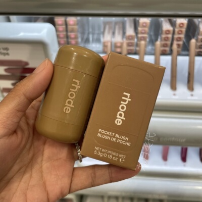 预*定 rhode海莉夏季腮红唇膏Piggy/Freckle 唇颊两用腮红5.3g