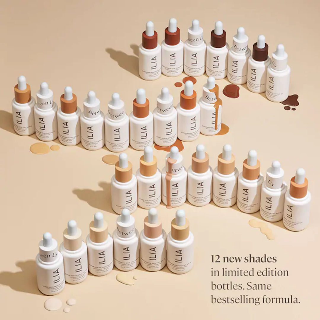预*定 美国ILIA养肤精华滴管粉底液SPF40 30ml