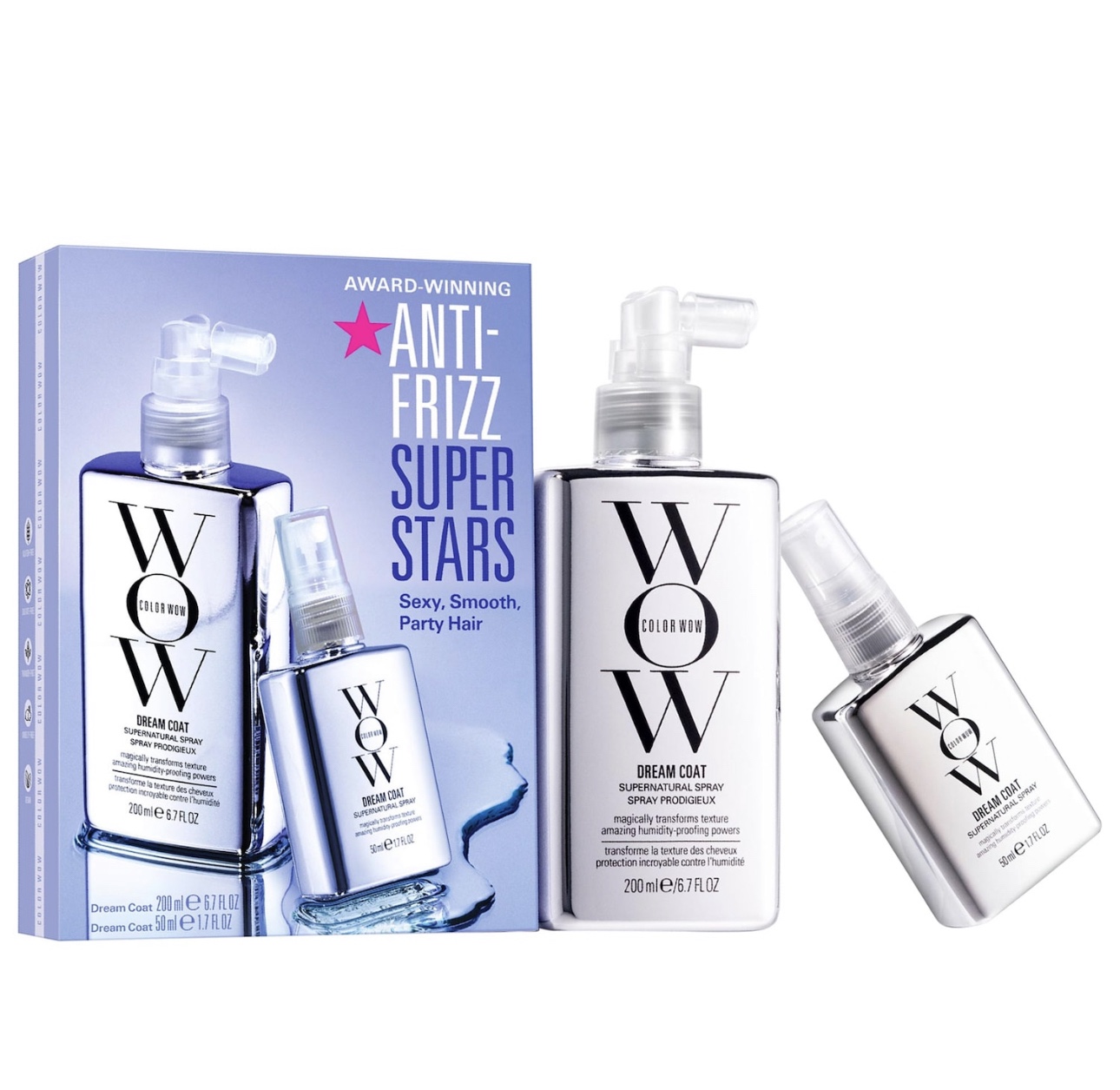 预*定 卡戴珊同款 COLOR WOW Dream Coat直发/卷发护发喷雾 200ml