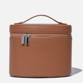 预 真皮防水洗漱包护肤品 化妆包大容量便携式 定 美国Saie26年新款