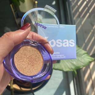 预*定 新品Kosas高光粉饼Shiny Objects单色眼影眼颊两用提亮珠光