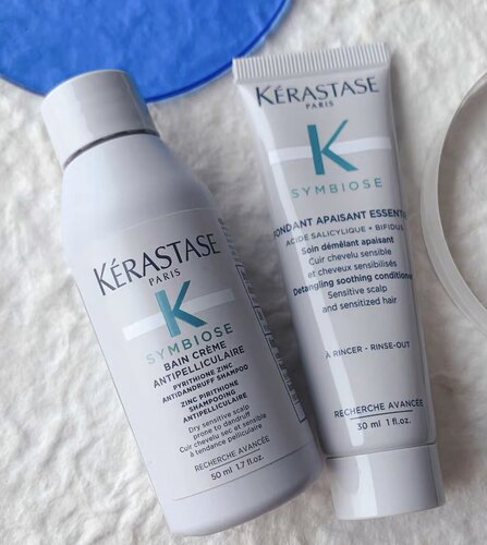 现货 kerastase卡诗自在瓶洗发水50ml+护发素30ml清洁头皮去头屑