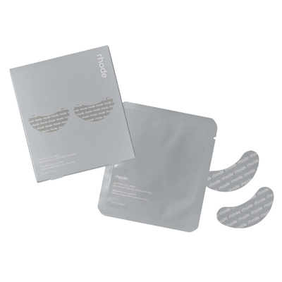 预*定 美国 新品海莉rhode眼下面膜眼部贴膜Peptide Eye Prep 6对