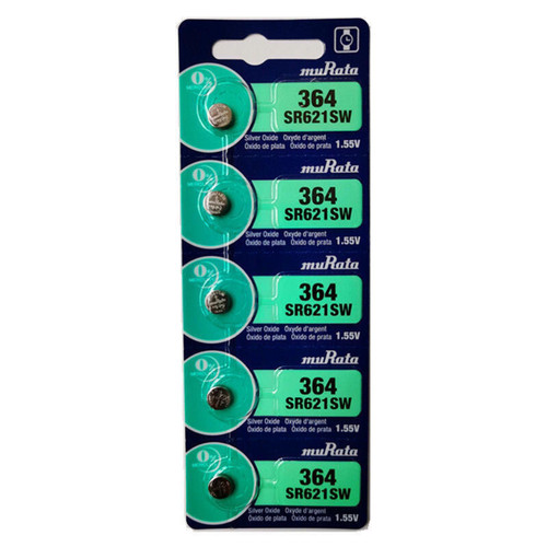 手表电池正品村田SR621SW/AG1/LR621/364手表纽扣电池电子