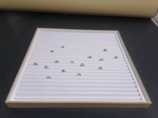 珠宝展示盘戒指耳钉项链手镯饰品收纳盒看货托盘高档首饰陈列道具