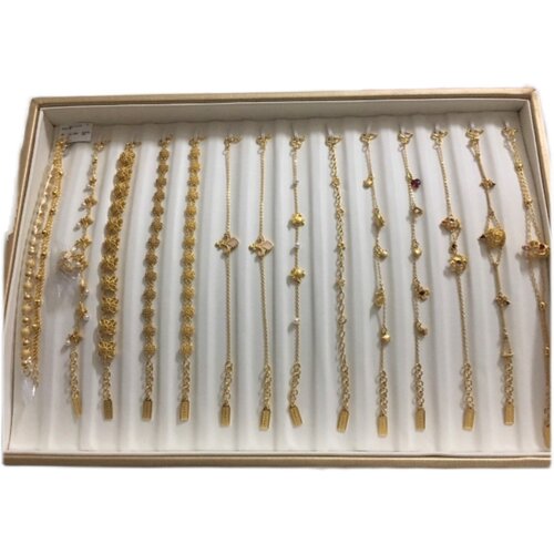 pu拉丝皮珠宝首饰托盘绒布项链吊坠手链饰品收纳道具展示看货托盘