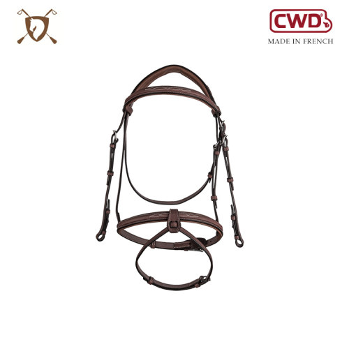 法国cwd进口马水勒缰 马匹装备 马术用品 马术配件 帕拉丁马具