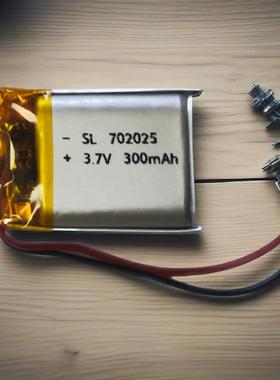 702025点读笔防风电弧点火3.7V聚合物锂电池充电电池大容量可更换