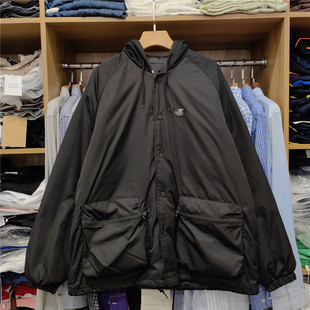 时尚潮牌男款连帽不可拆卸轻便 高端聚酯面料保暖秋冬新款羽绒服