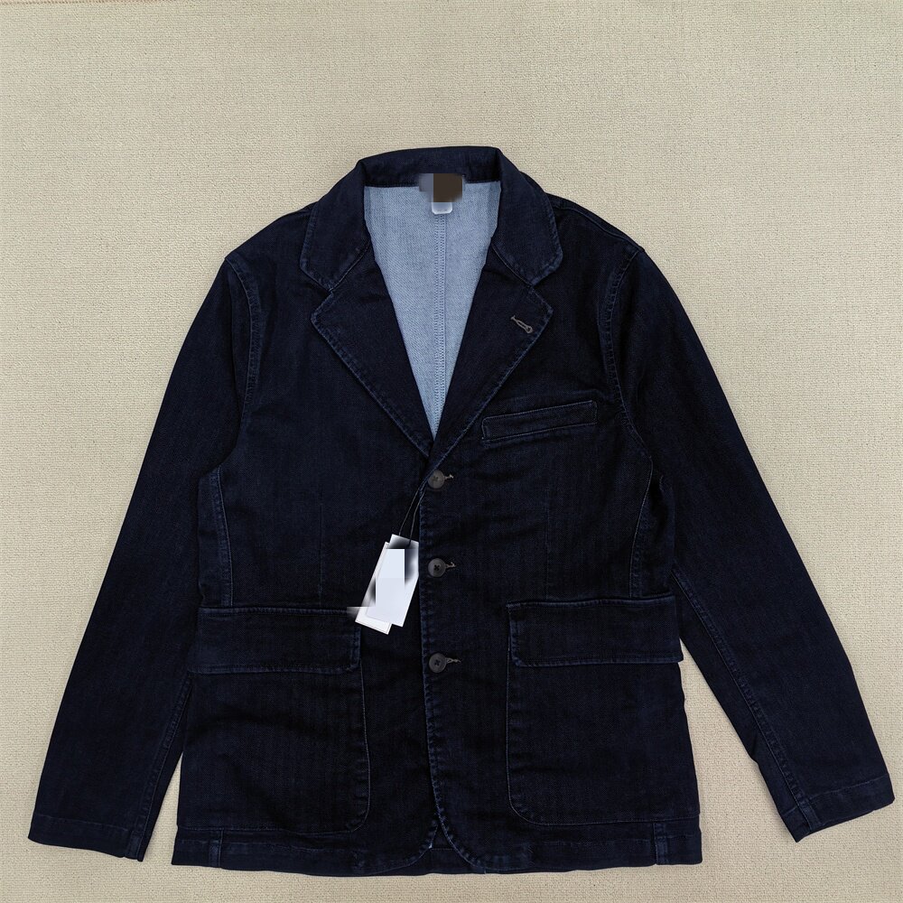 美系代表品牌男款质感纯棉人字纹西服