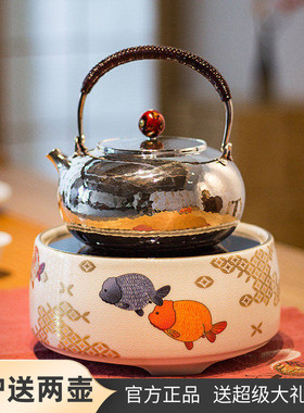 龙隐斋 【好多】系列 静音小型家用银壶专用电陶炉煮茶器台式茶炉