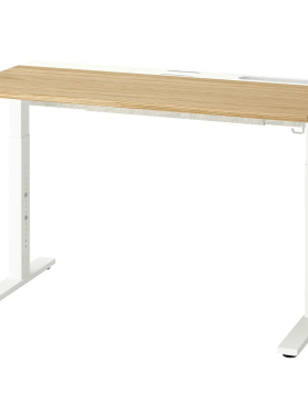 宜家国内代购米特丛桌子书桌办公桌学习桌升降电脑桌120x60 厘米