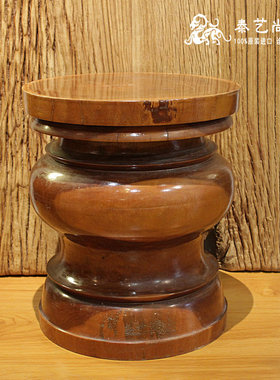 创意花几客厅花园摆件实木艺术