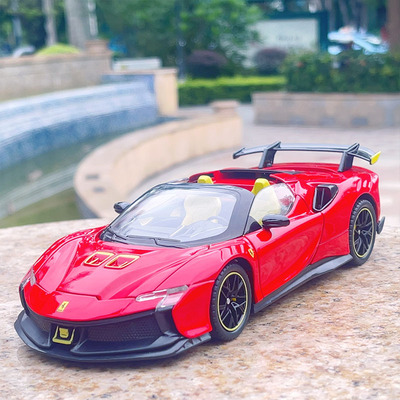 1/24法拉利SF90XX合金汽车模型