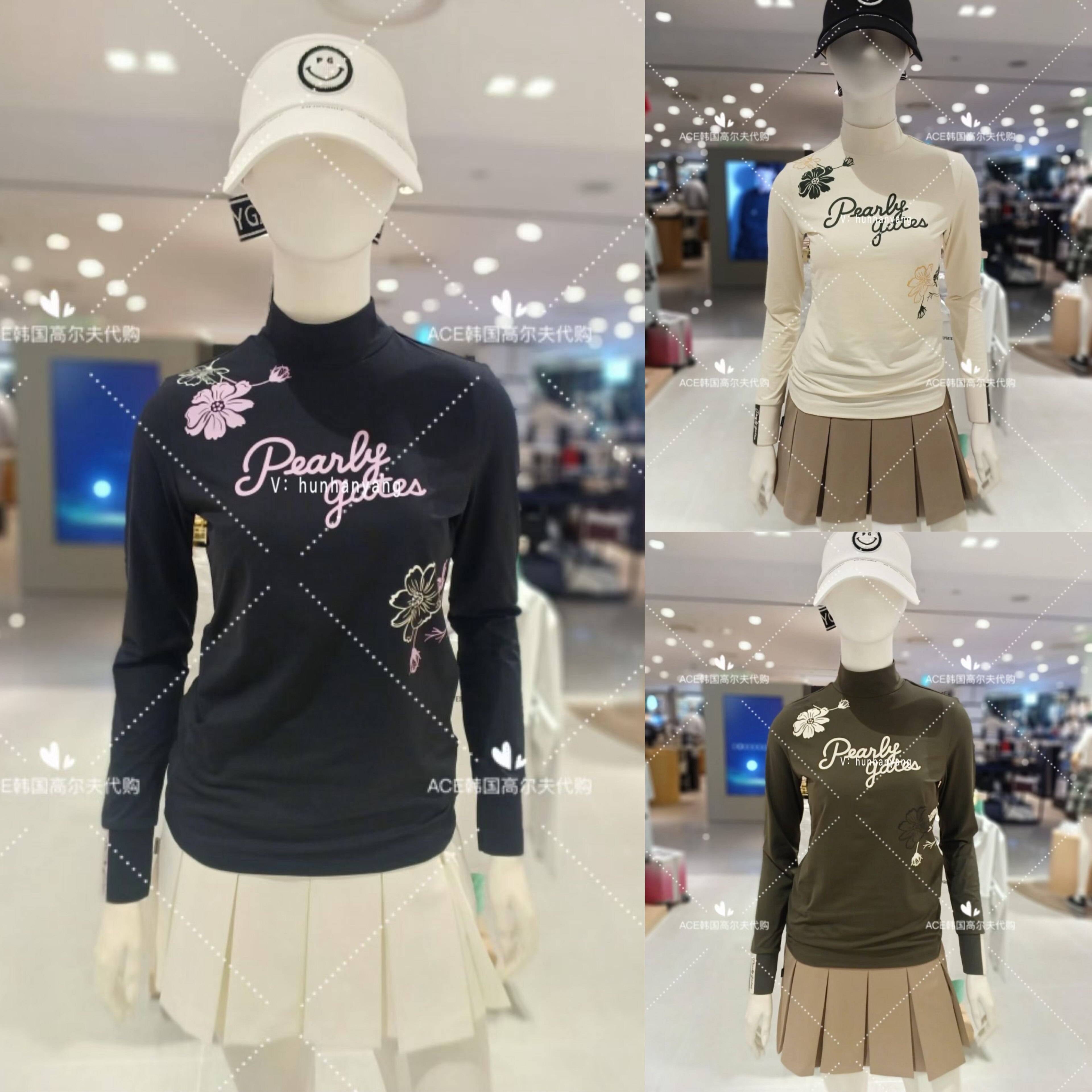 女士高尔夫服装26秋季上衣