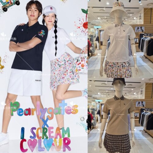 女士高尔夫服装26夏季新款上衣