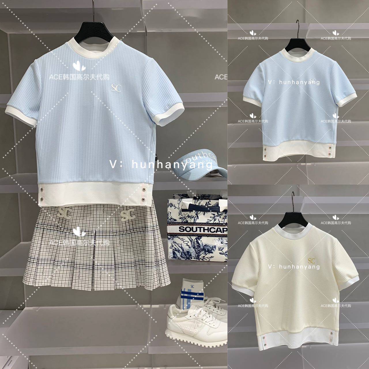 SOUTHCAPE女士高尔夫半袖