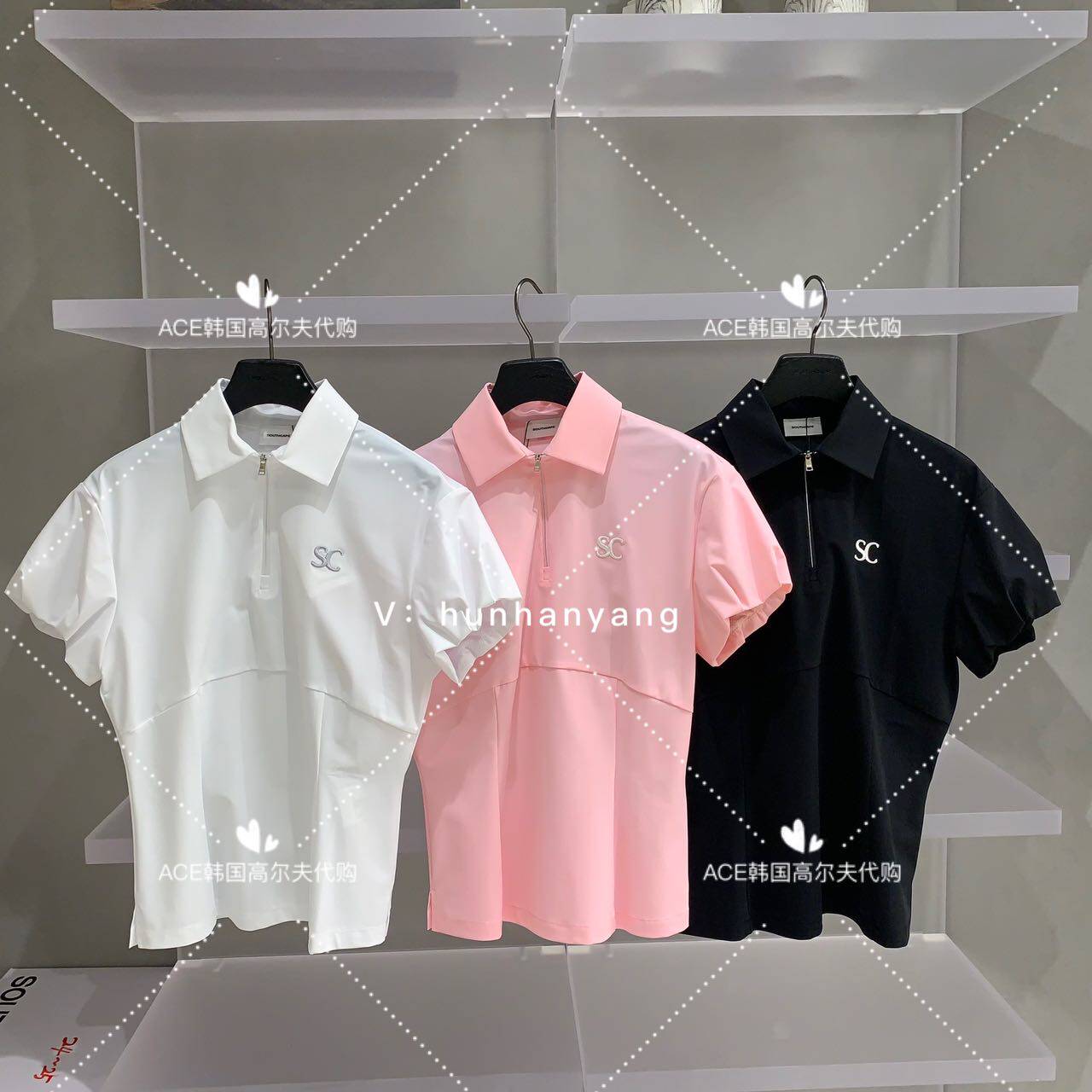 SOUTHCAPE女士高尔夫半袖