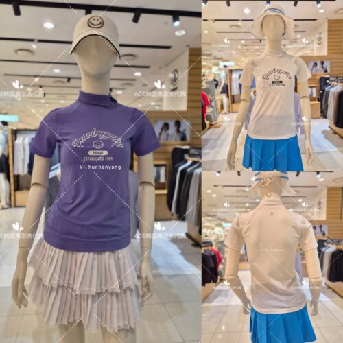 女士高尔夫服装26夏季新款上衣