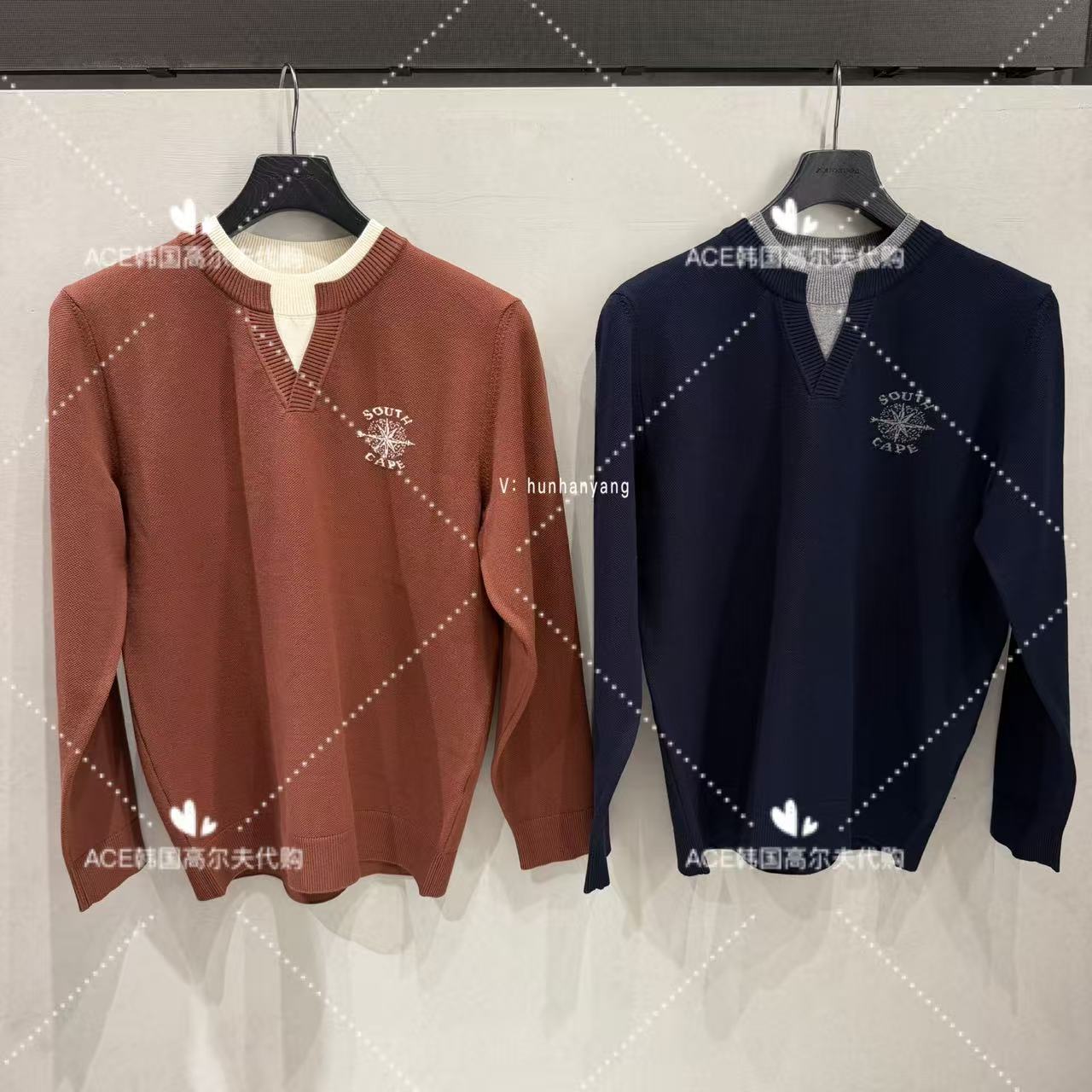 SOUTHCAPE高尔夫长袖男士26秋季