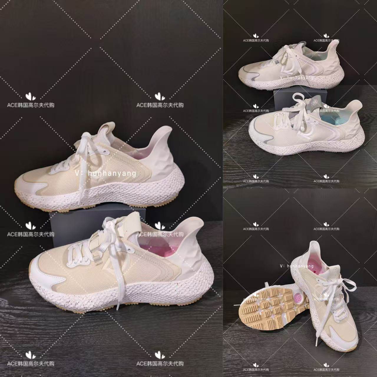 GFORE女士高尔夫球鞋26春季新款百搭休闲时尚运动厚底增高运动鞋