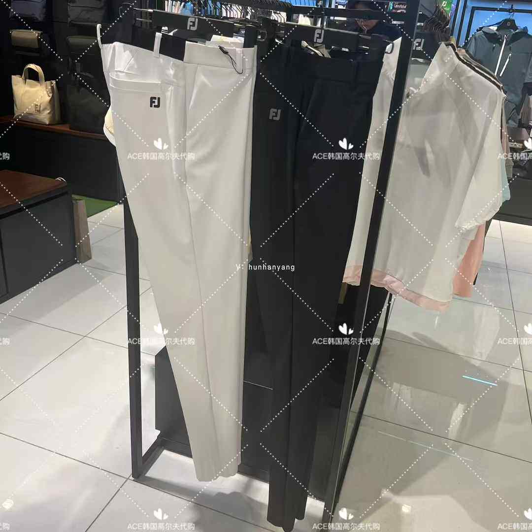 FJfootjoy男士高尔夫球服25夏季新款百搭休闲运动修身长裤P2611