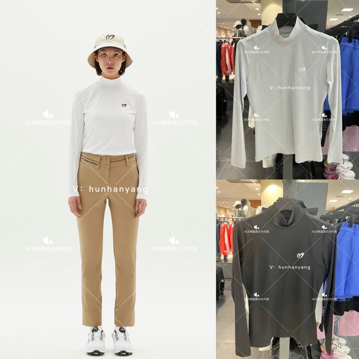 小兔子女士高尔夫服装24春季