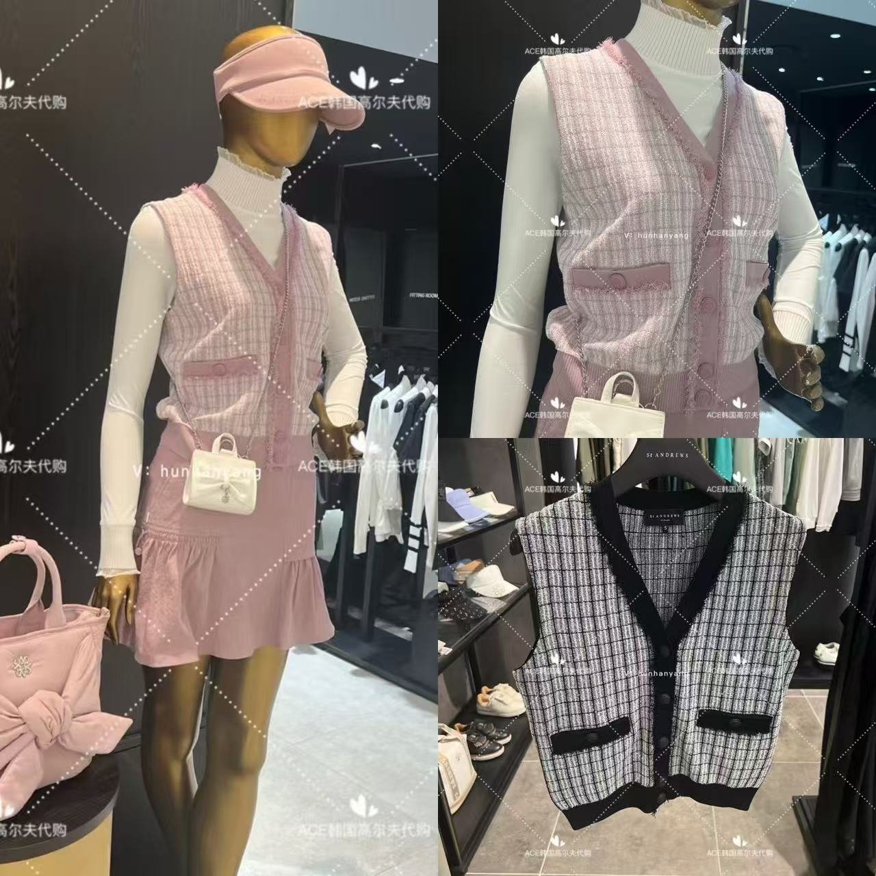女士高尔夫服装25春季上衣