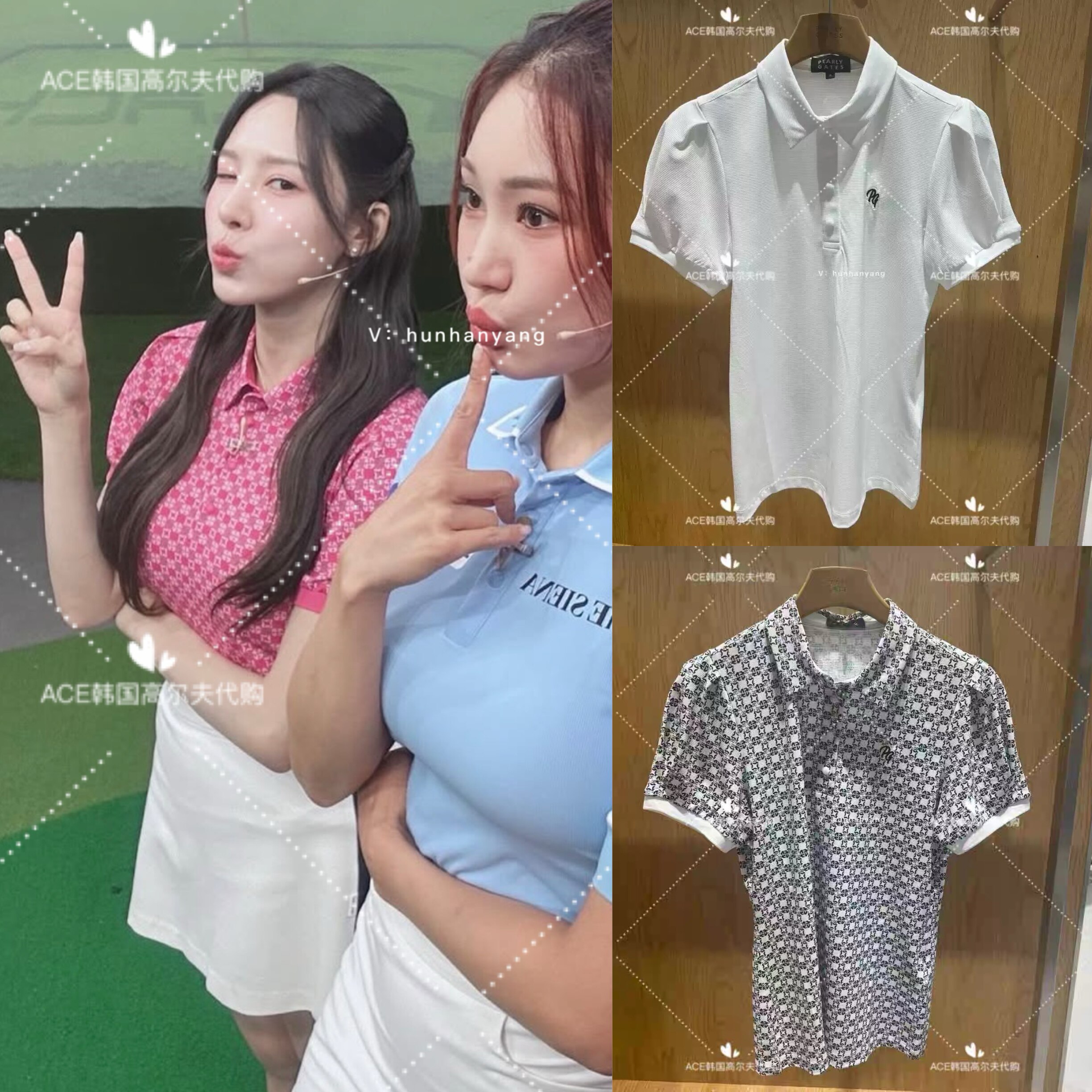 女士高尔夫服装25秋季上衣
