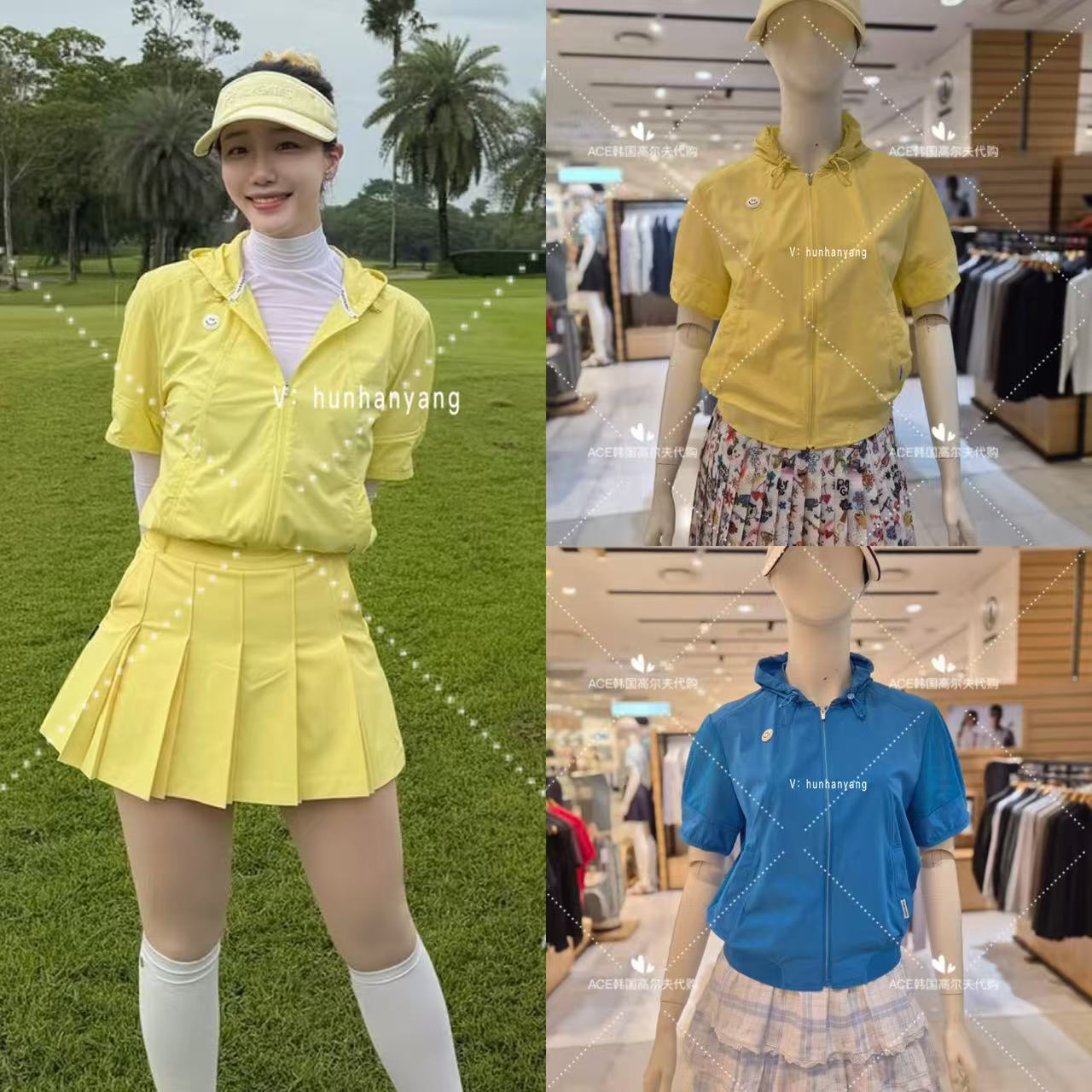 PG高尔夫短袖外套女士26夏季