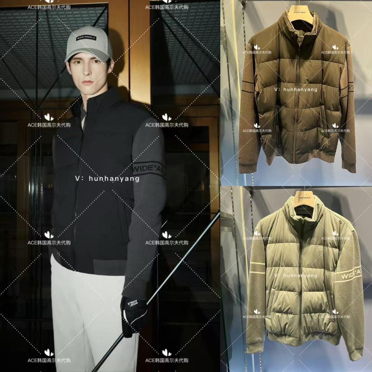 男士高尔夫球服24秋冬外套