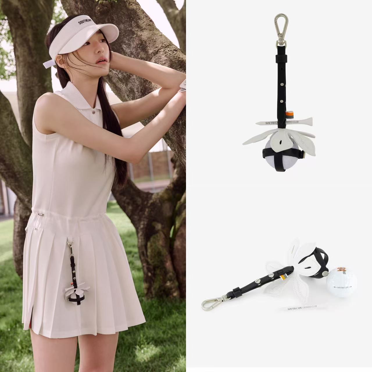 SOUTHCAPE女士高尔夫球球包挂饰