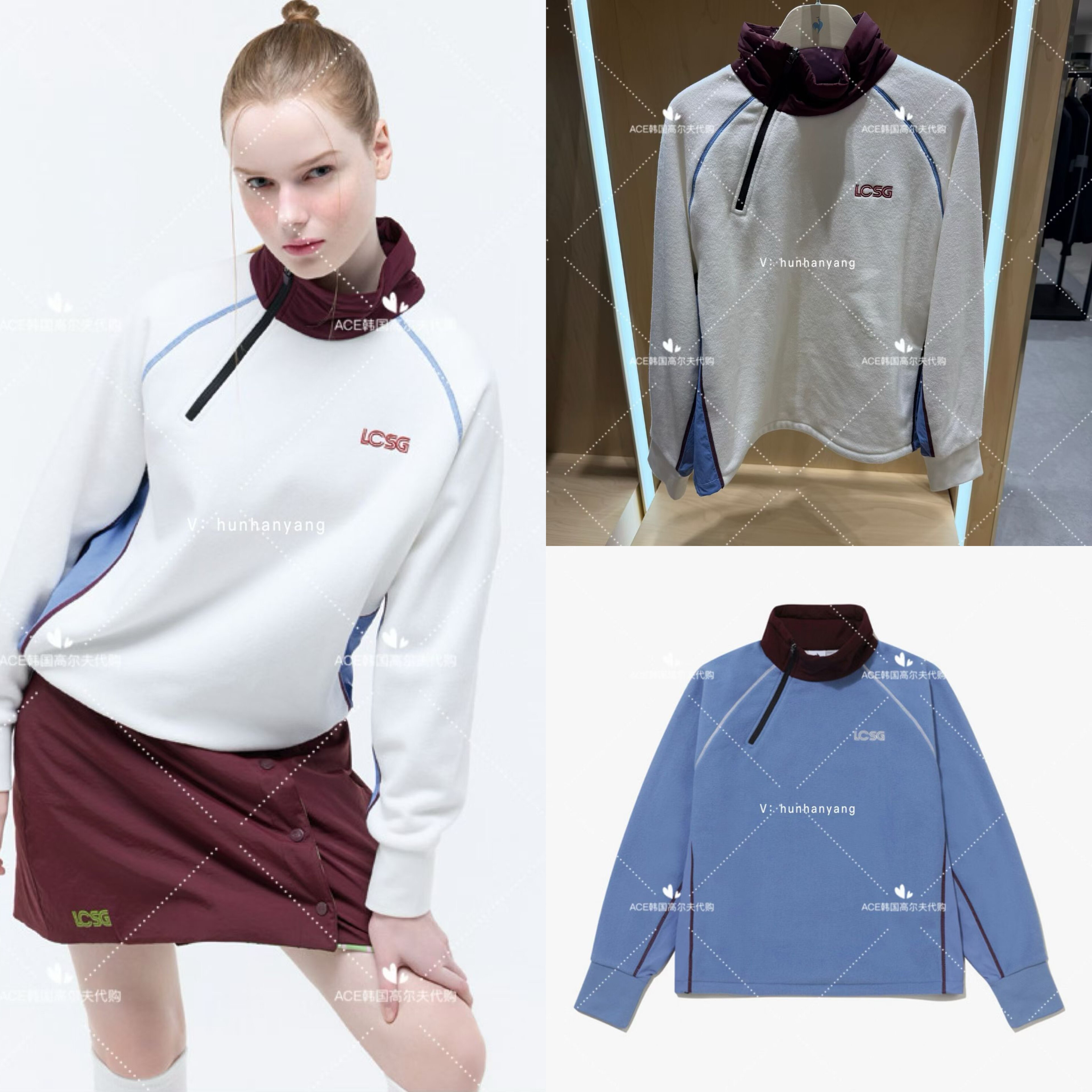 女士高尔夫服装25冬季上衣