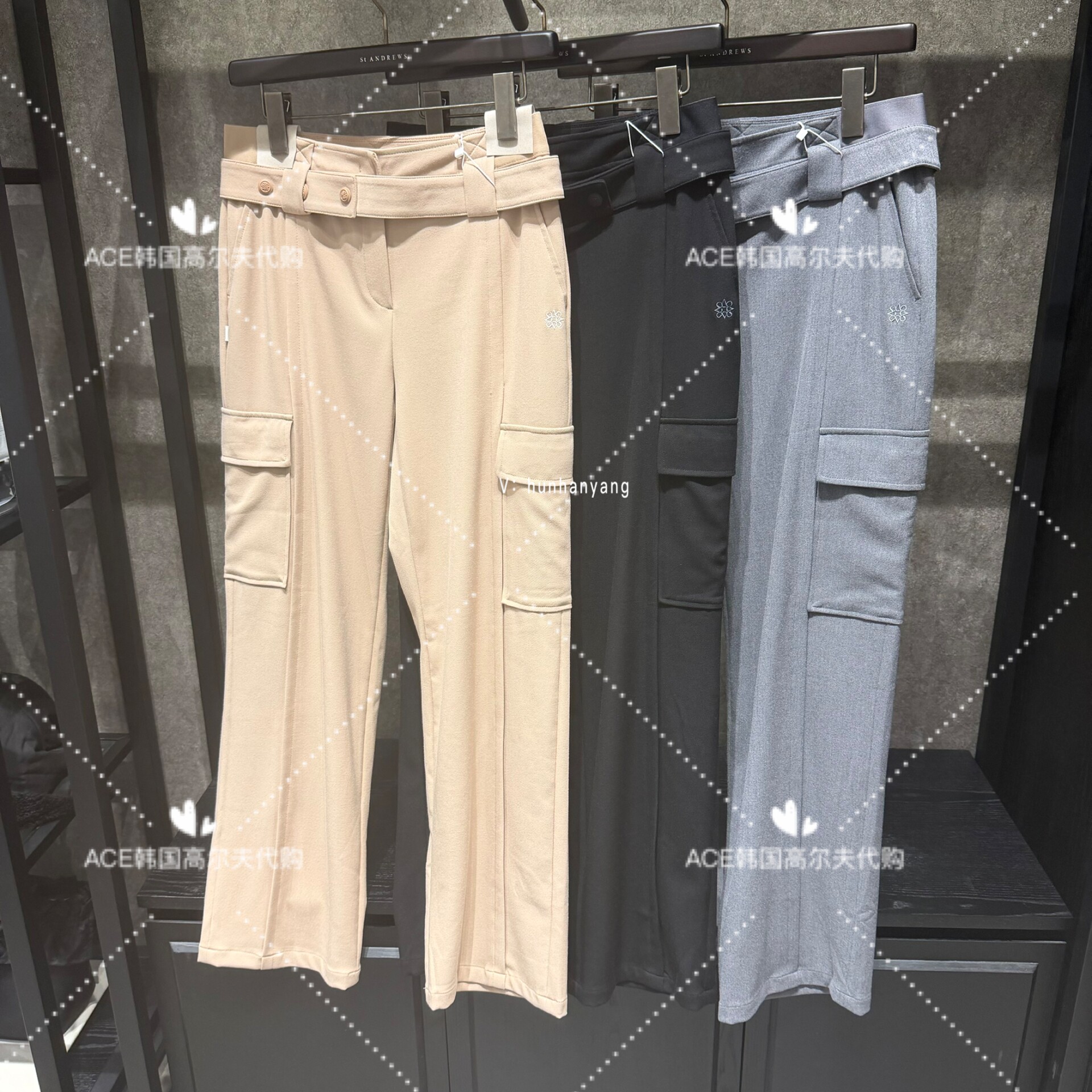 女士高尔夫服装26秋季裤子