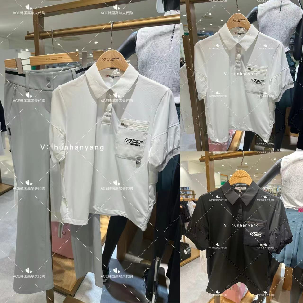 女士高尔夫服装24秋季短袖