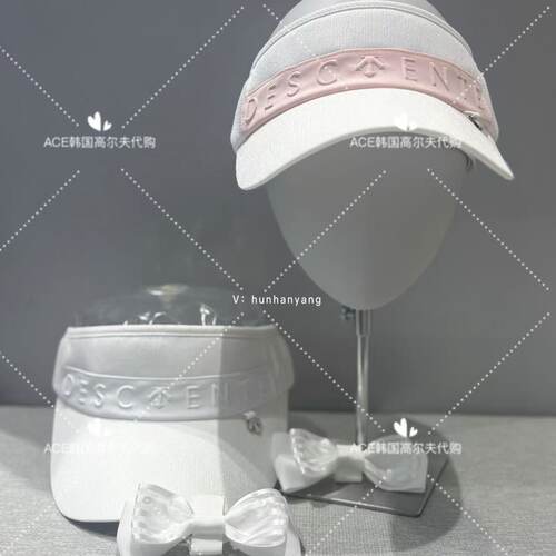 高尔夫球帽女士蝴蝶结防晒帽