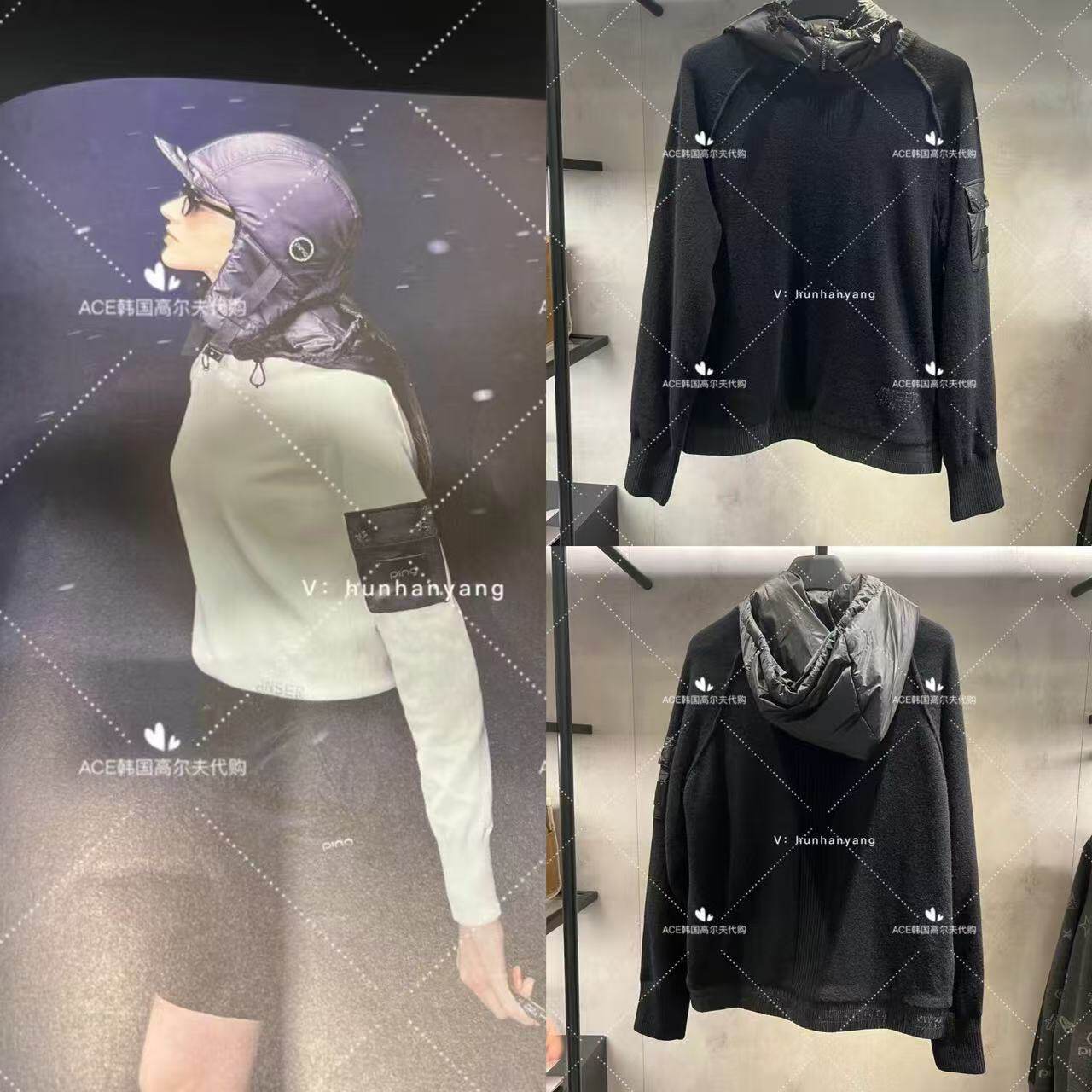 女士高尔夫服装24秋冬长袖