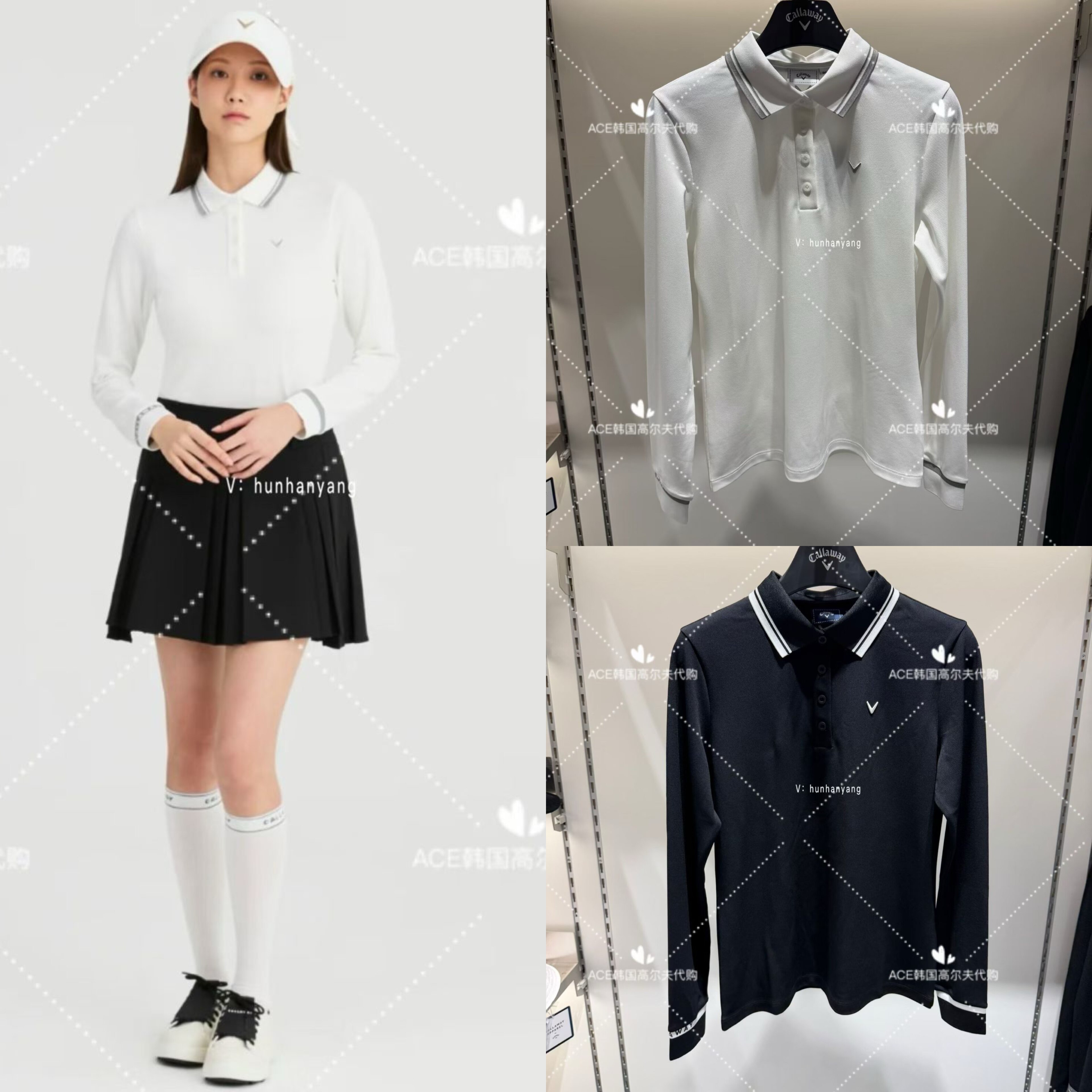 女士高尔夫服装26秋季上衣