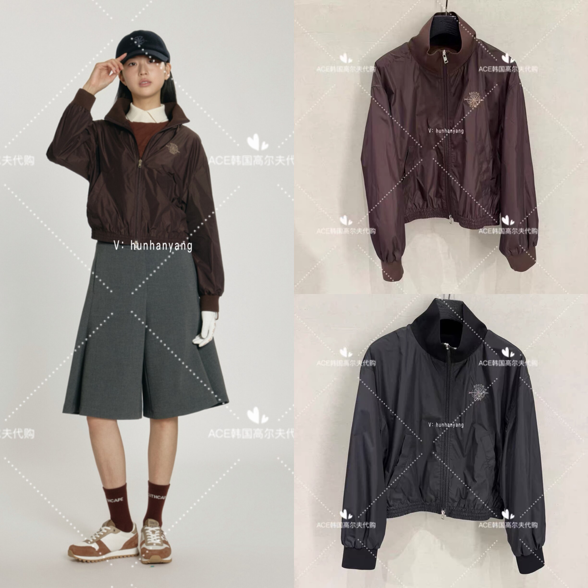SouthCape高尔夫外套女士26秋