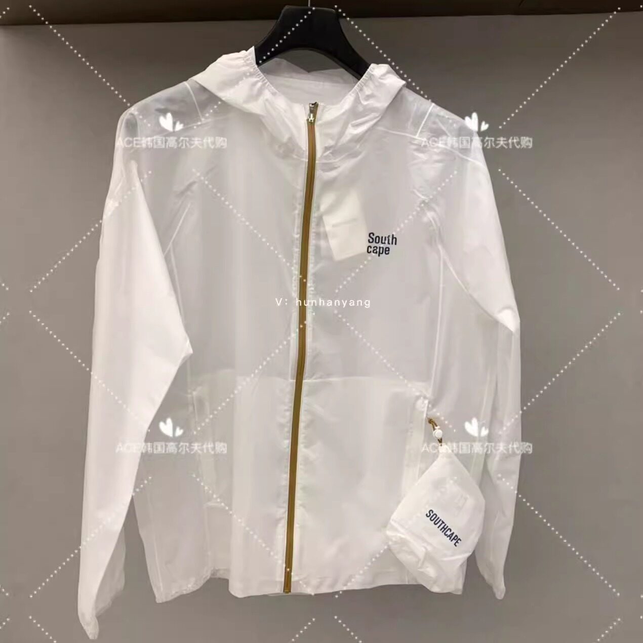 SOUTHCAPE男士高尔夫雨衣