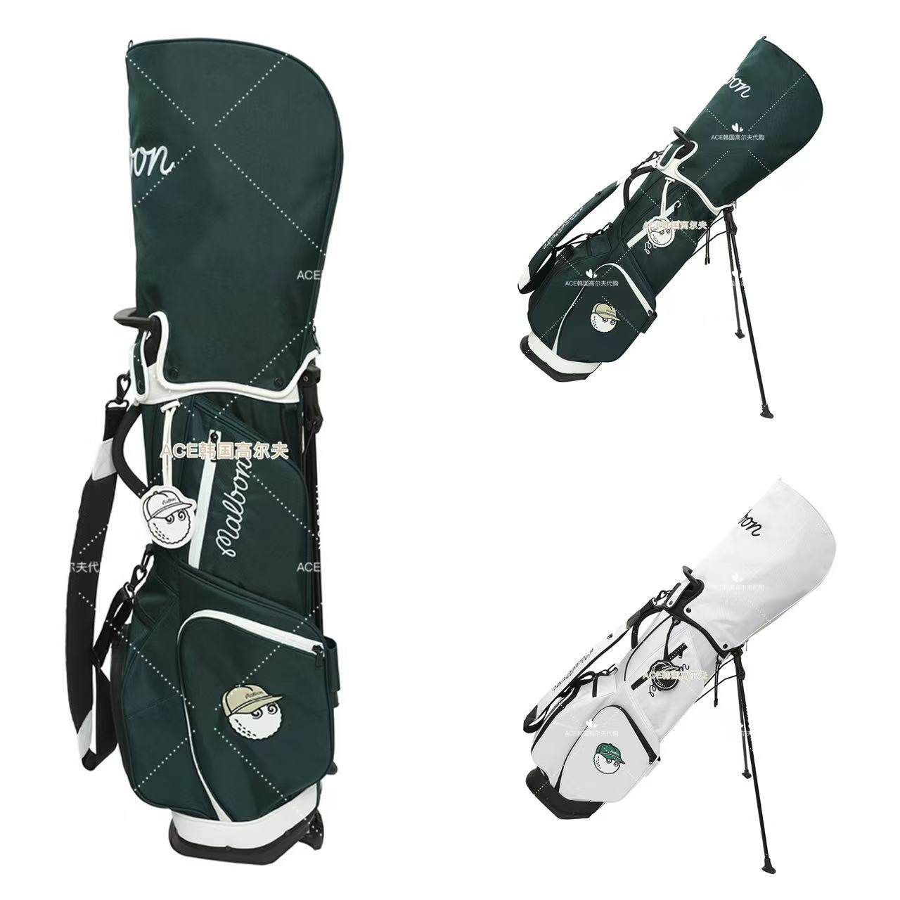 MALBON男女折扣同款高尔夫球包25夏季休闲时尚运动轻便支架球包