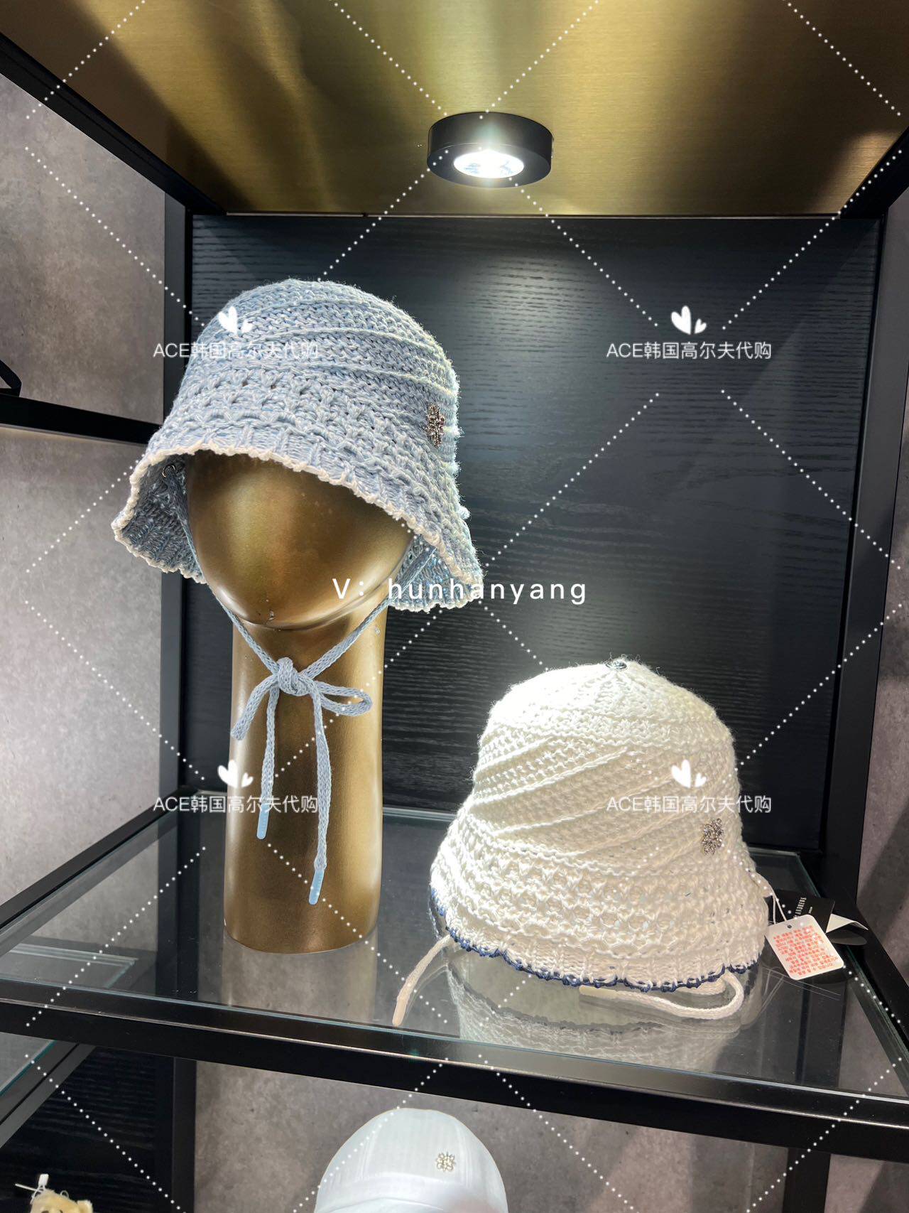 St ANDREWS女士高尔夫球帽24夏季折扣百搭休闲运动时尚透气针织