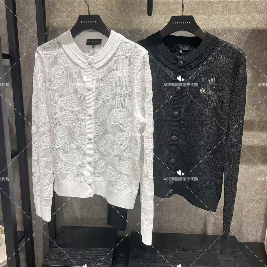 女士高尔夫服装25夏季上衣