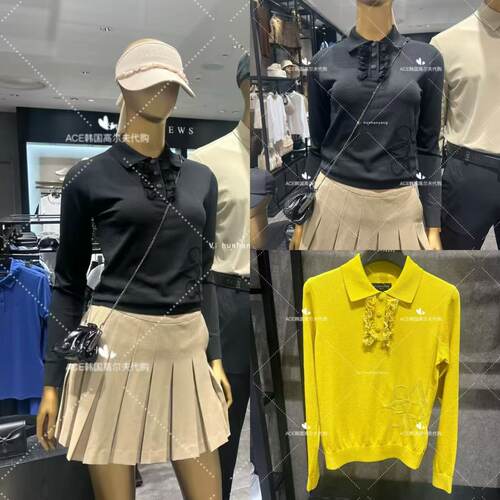 女士高尔夫服装25秋季上衣